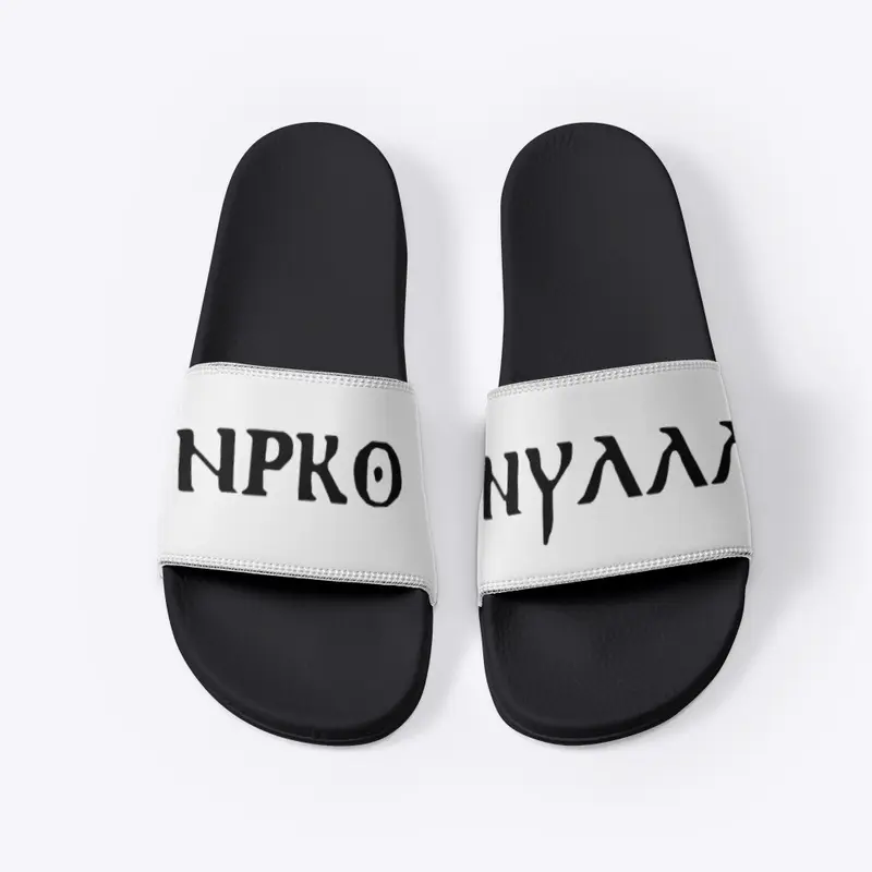 NPKO NYAAA  gladiator slippers 